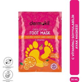 Dermokil Peeling Etkili 30 ml Ayak Maskesi