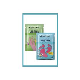Dermokil Peeling Etkili Soyulabilir 30 ml Ayak Maskesi + 30 ml Onarıcı El Maskesi