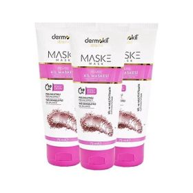 Dermokil Pembe 3x75 ml Kil Maske