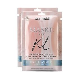 Dermokil Siyah Nokta ve Sivilcelere Karşı 2x15 ml Yüz Maskesi