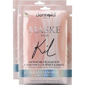 Dermokil Siyah Nokta ve Sivilcelere Karşı 2x15 ml Yüz Maskesi