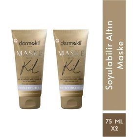 Dermokil Soyulabilir Altın 2x150 ml Yüz Maskesi