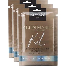 Dermokil Soyulabilir Gold 3x15 ml Yüz Maskesi