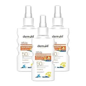 Dermokil SPF50 3x200 ml Yüksek Koruyucu Çocuk Güneş Spreyi