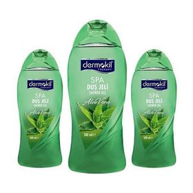 Dermokil Therapy Aloe Vera 500 ml 3'lü Duş Jeli