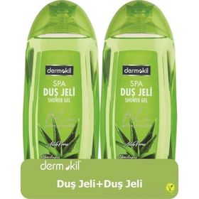 Dermokil Therapy Aloe Vera Özlü 2x500 ml Duş Jeli