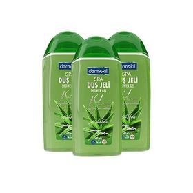 Dermokil Vegan Aloe Vera 3x500 ml Duş Jeli