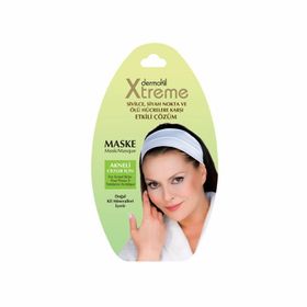 Dermokil Xtreme Akneli Ciltler için 15 ml Tek Kullanımlık Maske