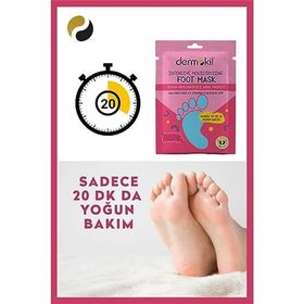 Dermokil Yoğun Nemlendirici 2x30 ml Ayak Maskesi
