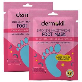 Dermokil Yoğun Nemlendirici 2x30 ml Ayak Maskesi