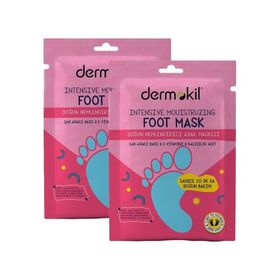 Dermokil Yoğun Nemlendirici 2x30 ml Ayak Maskesi