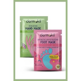 Dermokil Yoğun Nemlendirici 30 ml Ayak Maskesi + Onarıcı 30 ml El Maskesi