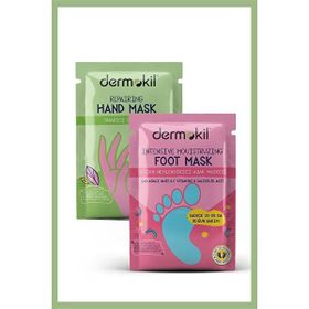 Dermokil Yoğun Nemlendirici 30 ml Ayak Maskesi + Onarıcı 30 ml El Maskesi