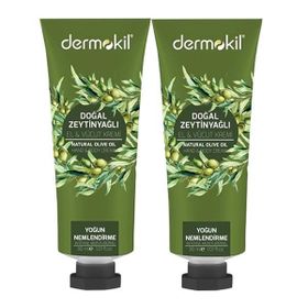 Dermokil Zeytinyağı 2x30 ml El ve Vücut Kremi