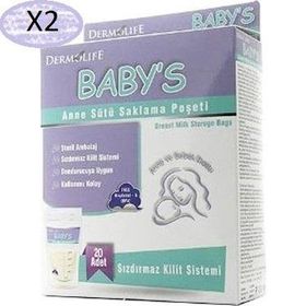 Dermolife 20 2 Baby's Süt Torbası