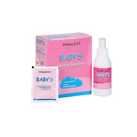 Dermolife Babys 100 ml Solüsyon ve 20 Adet Nonwoven Mendil Göbek Bakım Seti