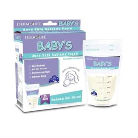 Dermolife Baby's 20 Adet Süt Saklama Poşeti