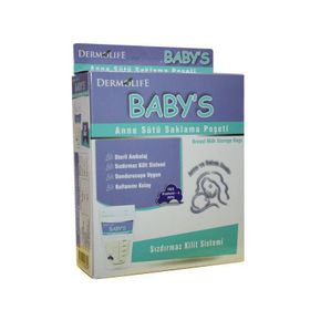 Dermolife Babys Anne Sütü Saklama Poşeti