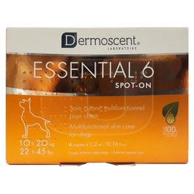 Dermoscent Essential 6 Spot-on 10-20 kg 4xCilt Bakımı Damlası