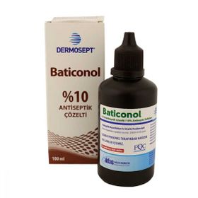Dermosept Baticonol %10 100 ml Antiseptik Çözelti