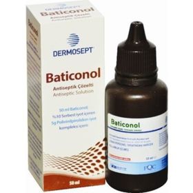 Dermosept Baticonol %10 100 ml Antiseptik Çözelti