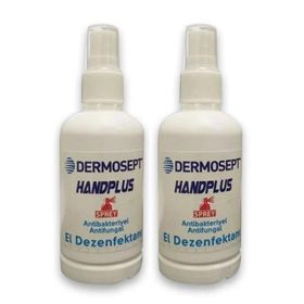 Dermosept Handplus Antibakteriyel 2x100 ml El Dezenfektanı