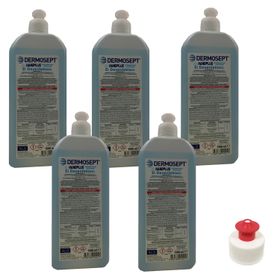 Dermosept Handplus Antibakteriyel 5x1000 ml El Dezenfektanı