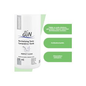 Dermoskin 200 ml Acgun Sivilceli Ve Akneli Ciltler Için Canlandırıcı Tonik