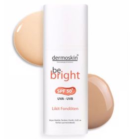 Dermoskin 33 ml SPF50+ Be Bright Lekeli Ciltlere Özel Medium Likit Fondöten