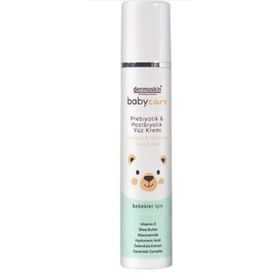 Dermoskin 50 ml Babycare Prebiyotik Ve Postbiyotik Yüz Kremi+E2'quality Diş Beyazlatıcı Köpük