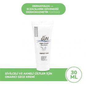 Dermoskin Acgun 30 ml Gece Kremi