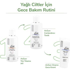 Dermoskin Acgun 30 ml Gündüz Kremi + Dermoskin Acgun 30 ml Gece Kremi