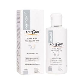 Dermoskin Acnegun 200 ml Perfect Clean Yüz Yıkama Jeli