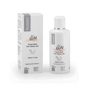 Dermoskin Acnegun 200 ml Perfect Clean Yüz Yıkama Jeli
