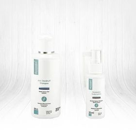 Dermoskin Anti Dandruff Kepek Şampuanı 200 ml+50 ml Dermoskin Saç Derisi Losyonu