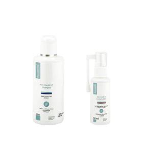 Dermoskin Anti Dandruff Kepek Şampuanı 200 ml+50 ml Dermoskin Saç Derisi Losyonu