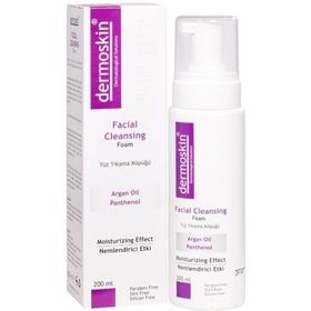 Dermoskin Argan Yağlı Panthenol 200 ml Yüz Yıkama Köpüğü