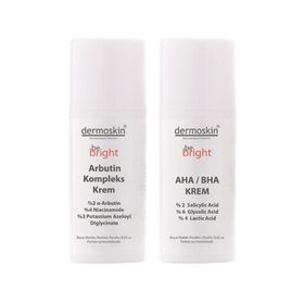 Dermoskin Be Bright Arbutin 33 ml Kompleks Krem + Be Bright Vitamin C Plus 33 ml Krem Set