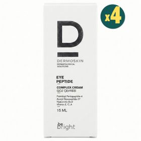 Dermoskin Be Bright Göz Çevresi 4x15 ml Peptit Kompleks Krem