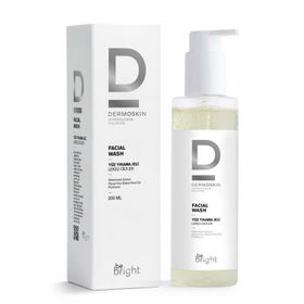 Dermoskin Be Bright Lekeli Ciltler için 200 ml Yüz Yıkama Jeli