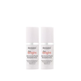 Dermoskin Be Bright Peptit Kompleks 2x15 ml Göz Çevresi Bakım Kremi