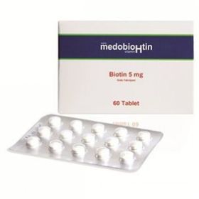 Dermoskin Medobiohtin Biotin 5 mg 60 Tablet