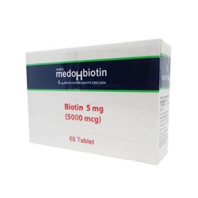 Dermoskin Medobiohtin Biotin 5 mg 60 Tablet