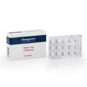 Dermoskin Medohbiotin Biotin 1 mg 60 Tablet
