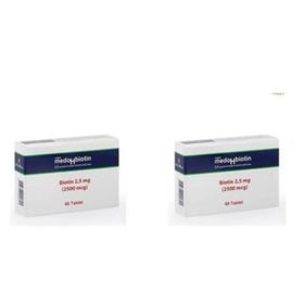 Dermoskin Medohbiotin Biotin 2.5 mg 60 Tablet