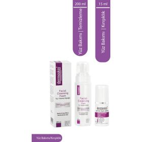 Dermoskin Yüz Temizleme Köpüğü 200 ml + Active Yüz Serumu 15 ml