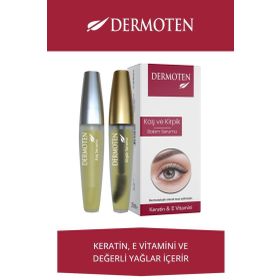 Dermoten 20 ml Kaş Kirpik Bakım Yağı