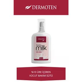 Dermoten 250 ml %10 Üre İçeren Nemlendirici Vücut Bakım Sütü
