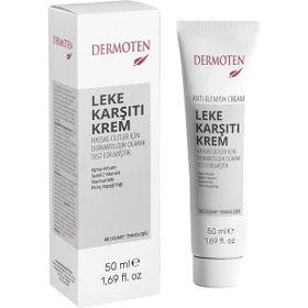 Dermoten 50 ml Aydınlatıcı Leke Karşıtı Bakım Kremi