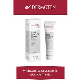 Dermoten 50 ml Aydınlatıcı Leke Karşıtı Bakım Kremi